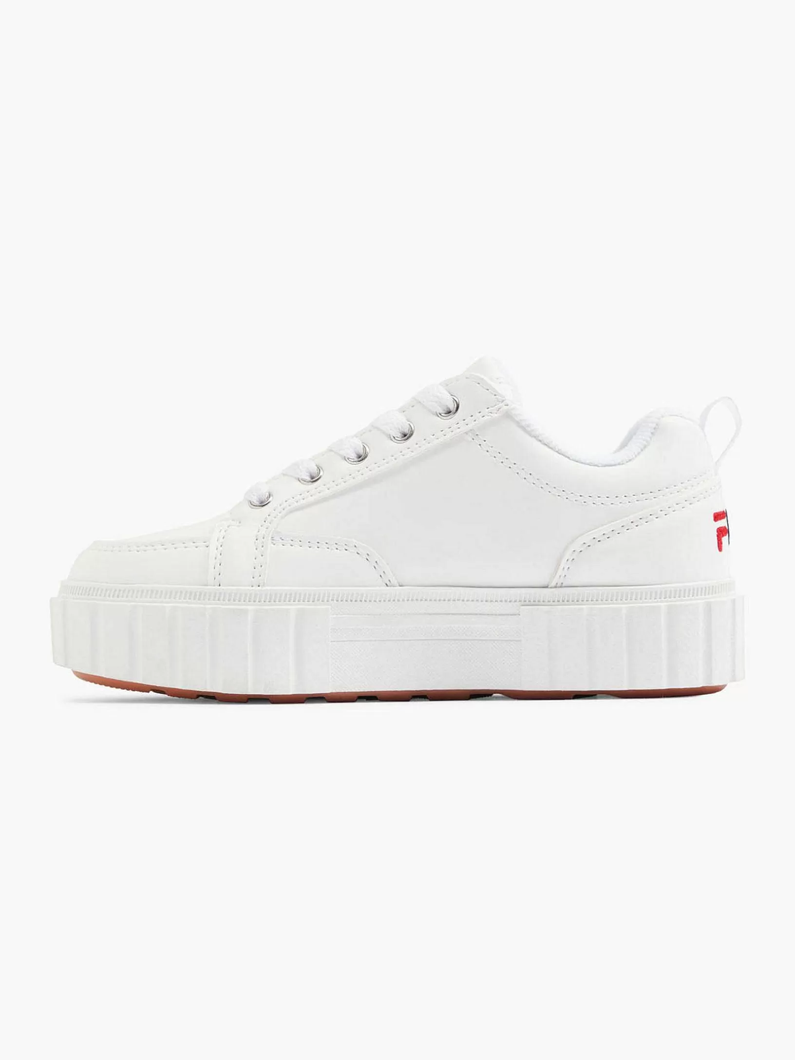 Children FILA White Sneaker Platform