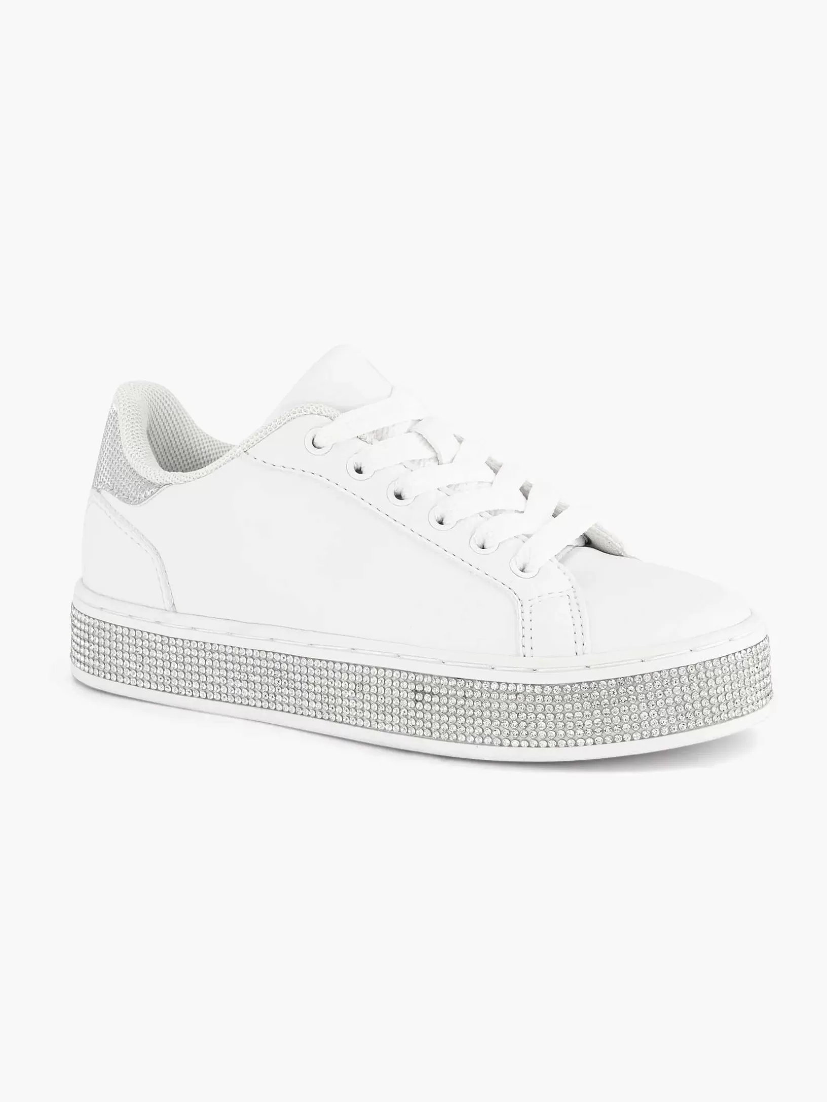 Children Graceland White Sneaker Stones