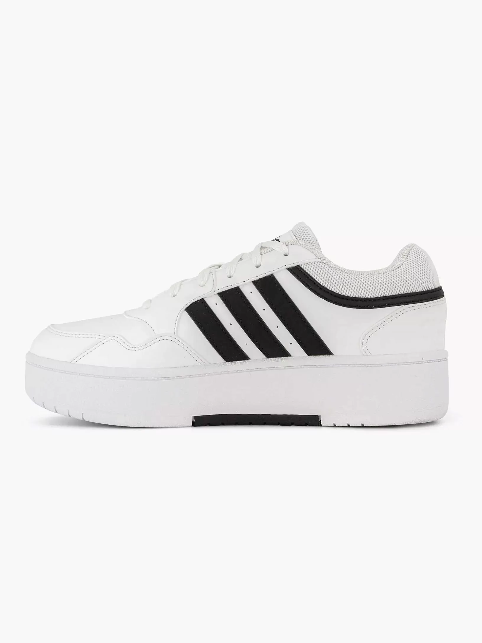 Ladies adidas Witte Hoops 3.0 Bold W